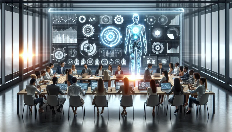 Predictive Analytics and AI Business Intelligence Collaboration